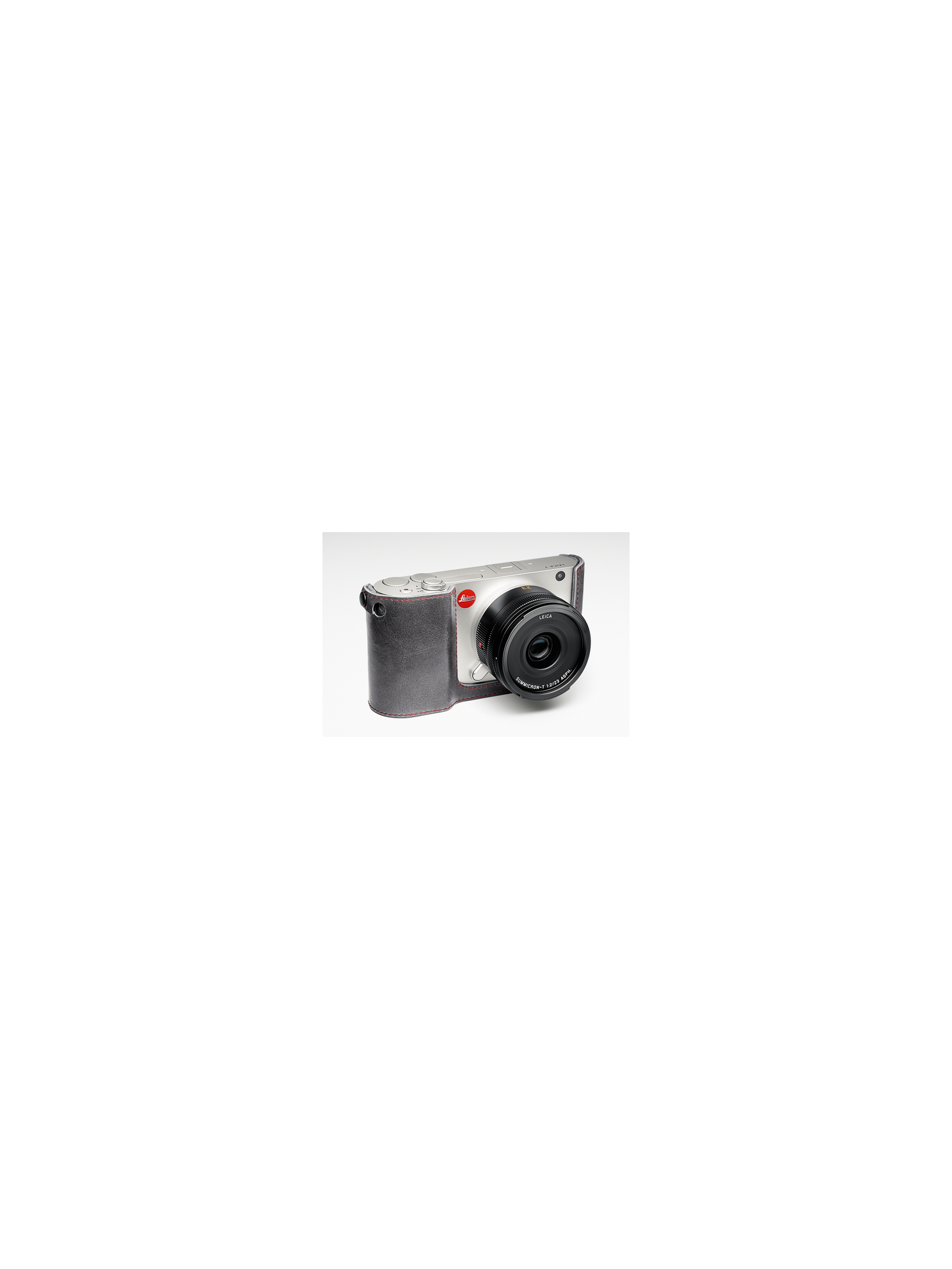 Protection cuir Leica T Stone grey